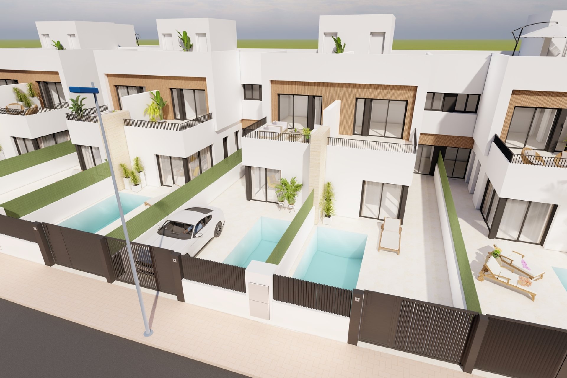 Новое здание - terraced - San Javier