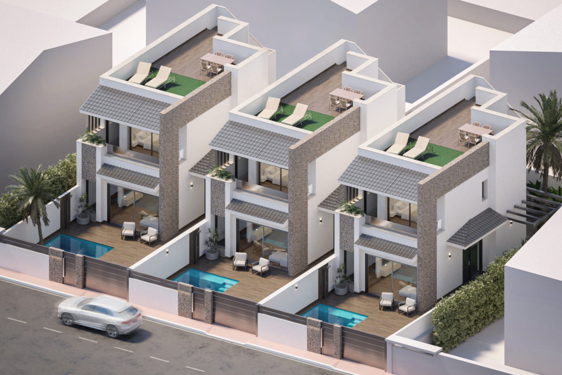 Новое здание - terraced - San Pedro del Pinatar