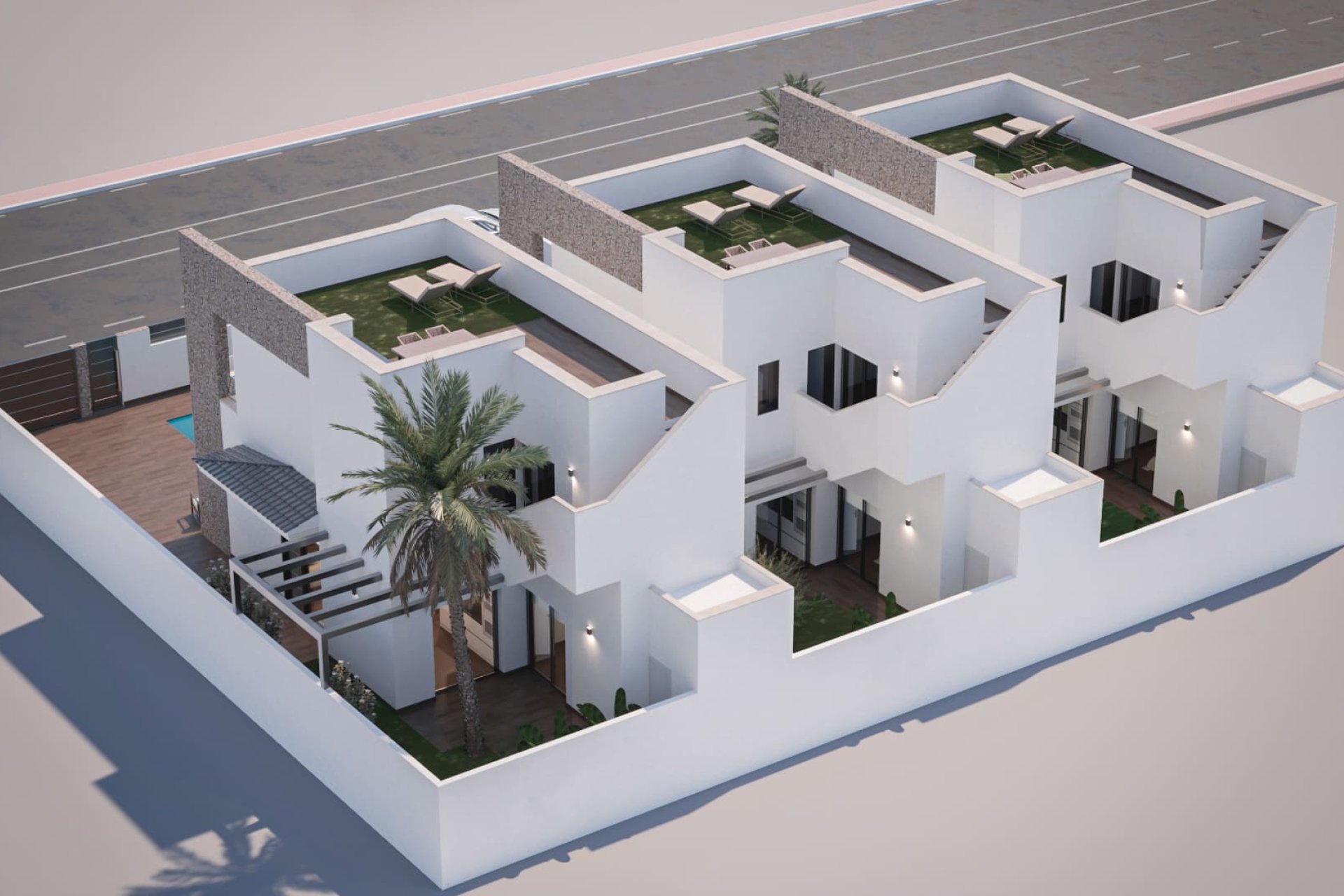 Новое здание - terraced - San Pedro del Pinatar