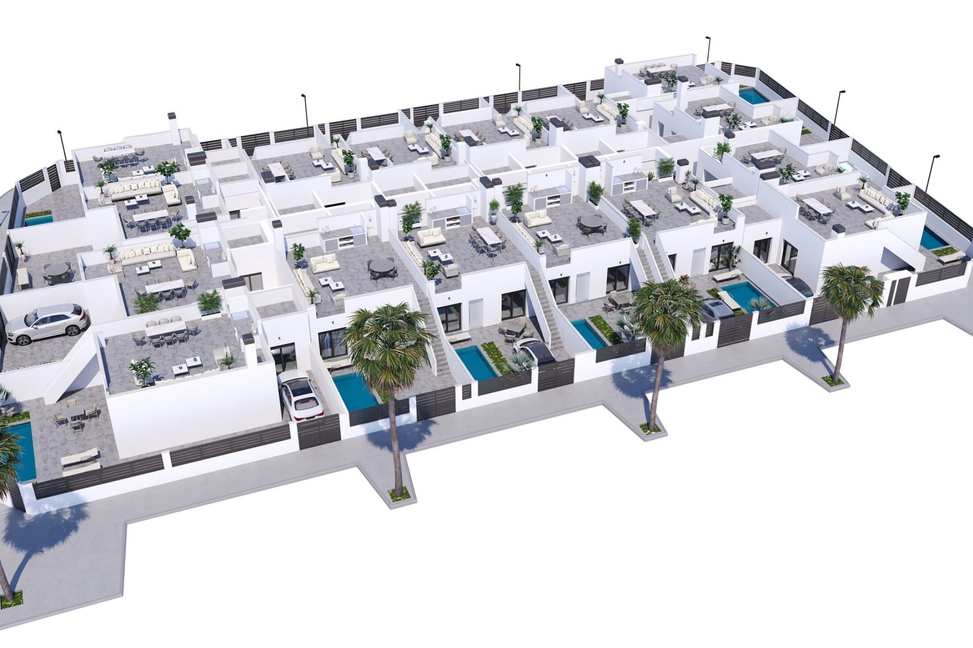 Новое здание - terraced - Torre-Pacheco