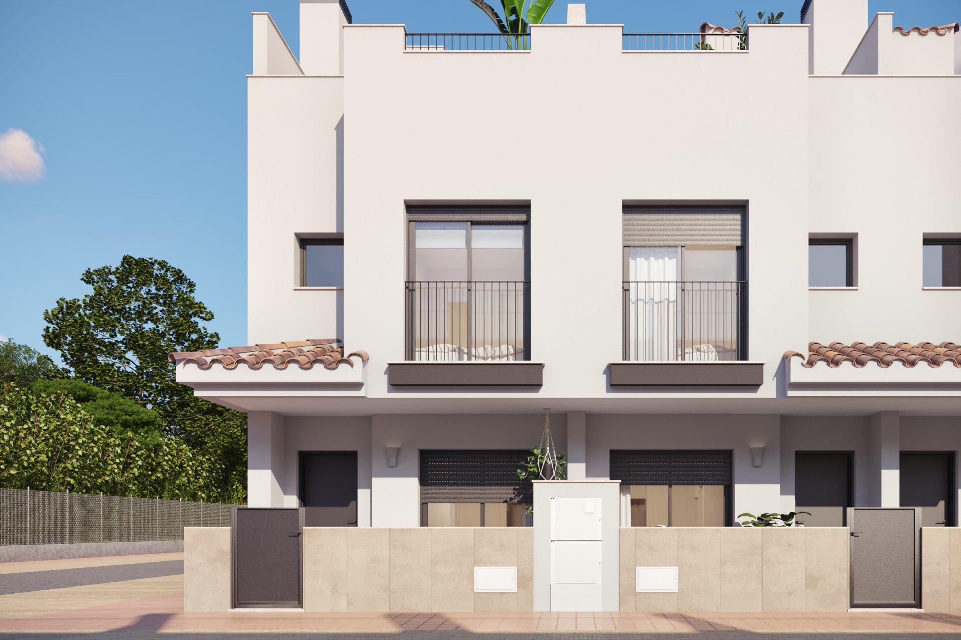 Новое здание - terraced - Torre-Pacheco