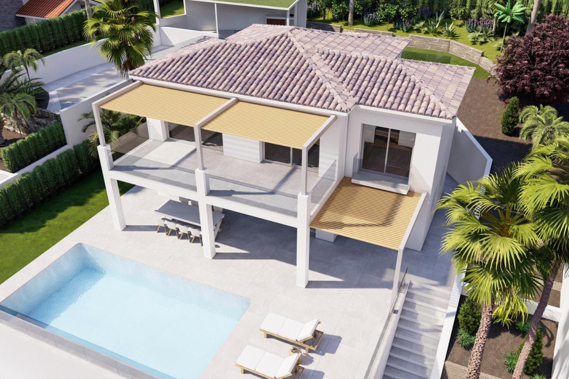 Новое здание - Villa - Altea