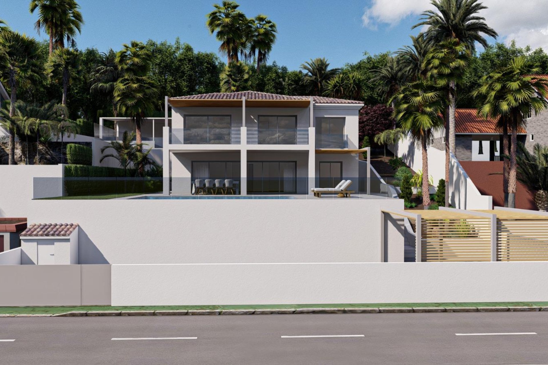 Новое здание - Villa - Altea