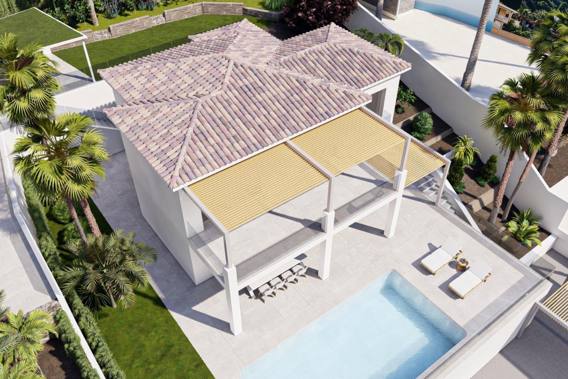Новое здание - Villa - Altea