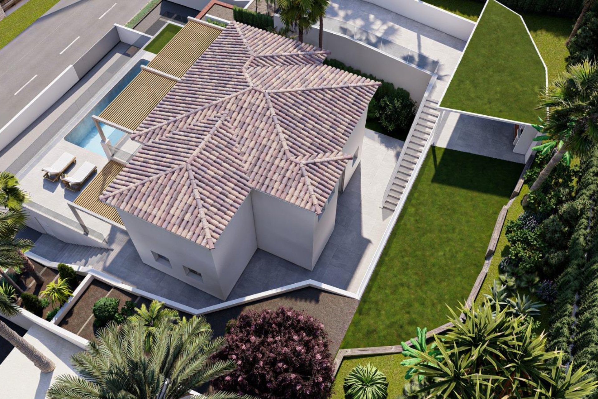 Новое здание - Villa - Altea