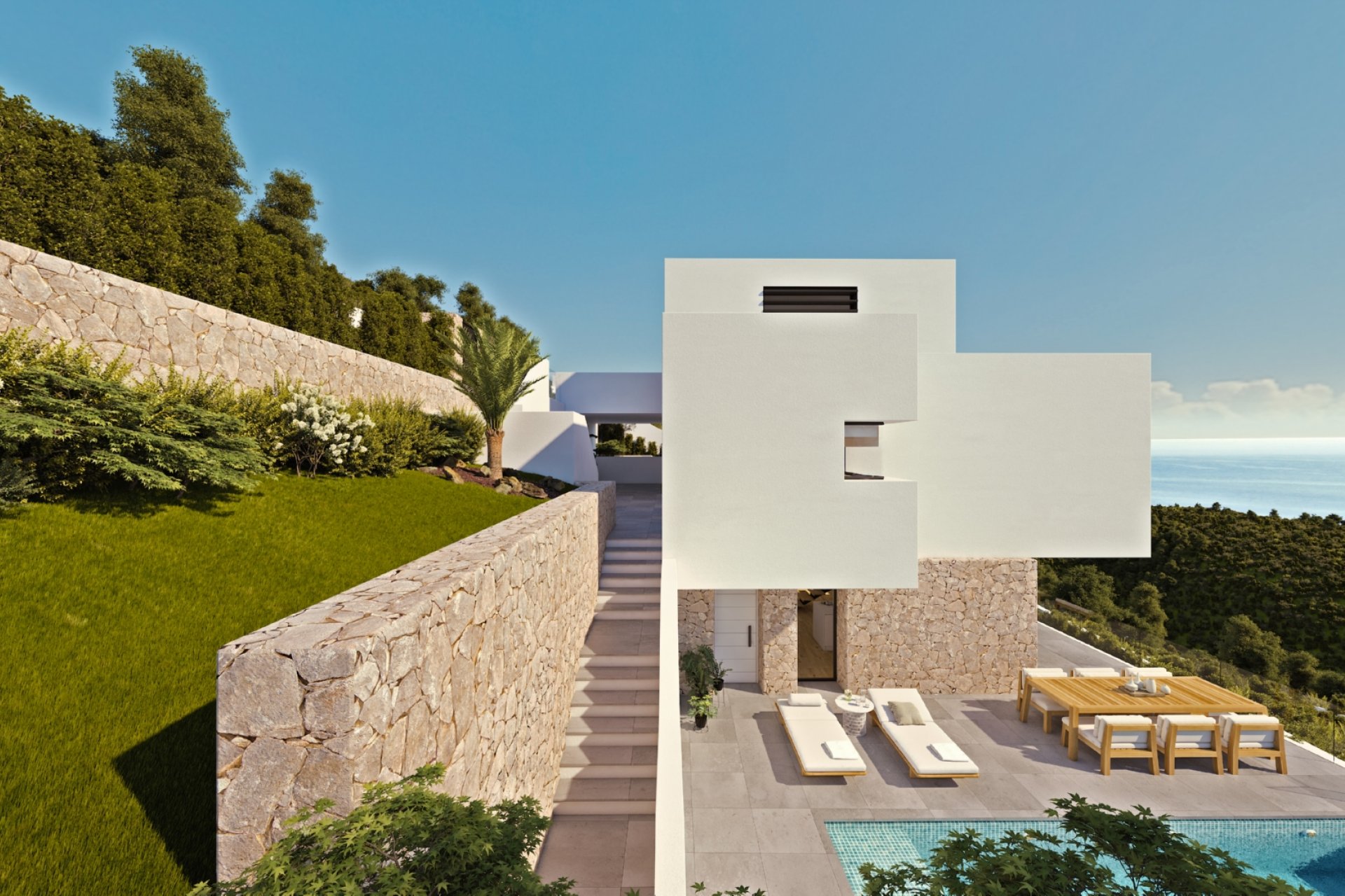 Новое здание - Villa - Altea