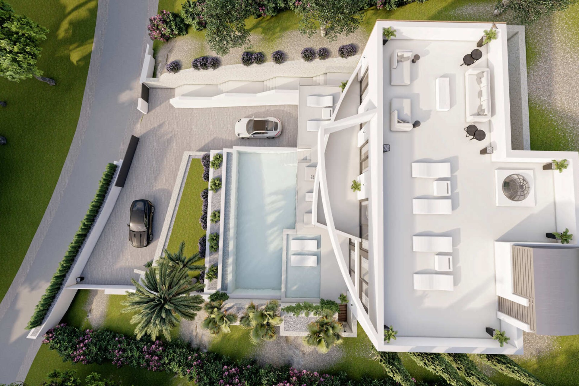 Новое здание - Villa - Altea