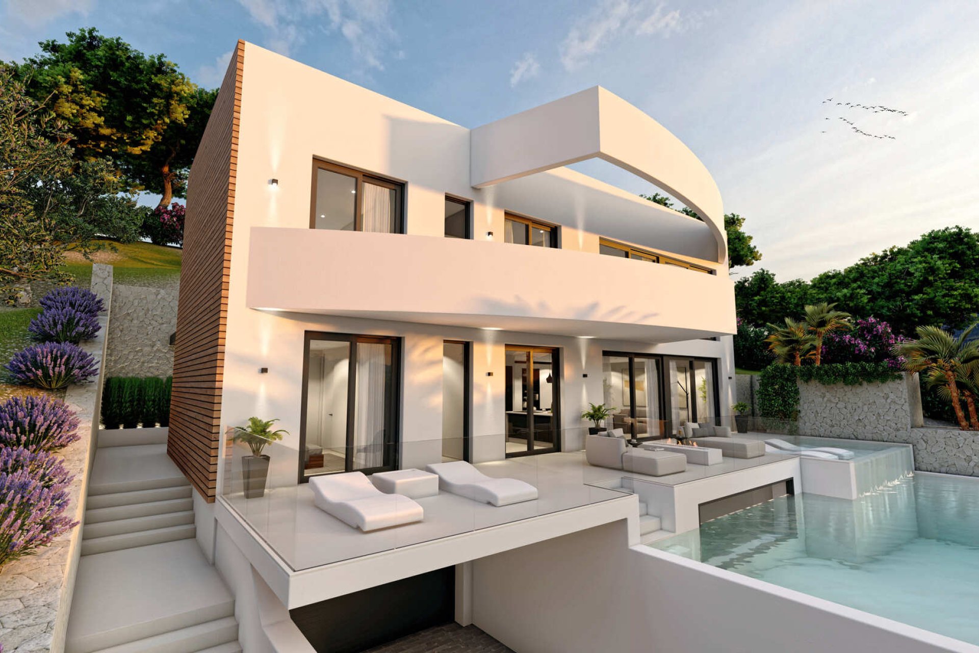 Новое здание - Villa - Altea