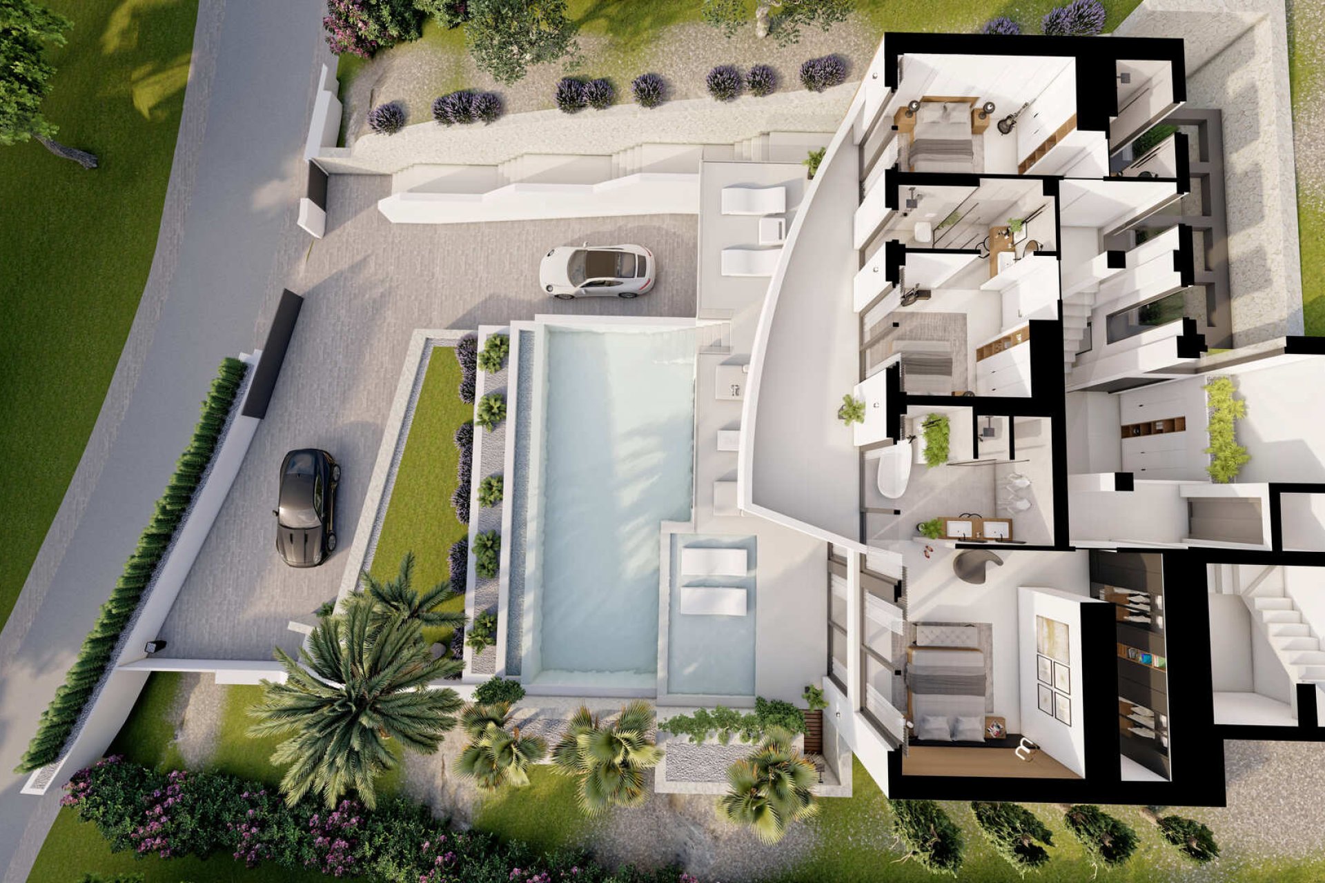 Новое здание - Villa - Altea