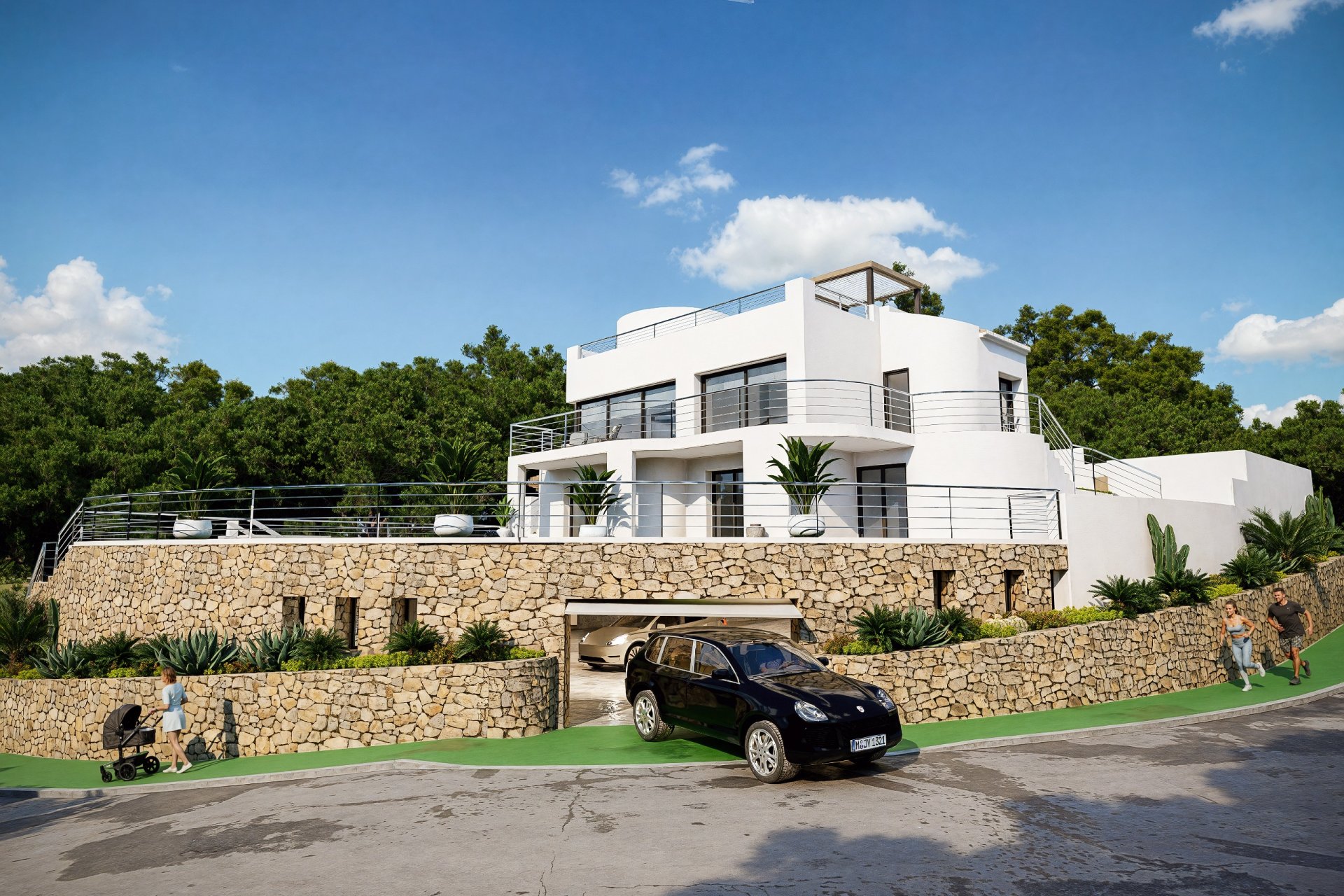 Новое здание - Villa - Altea