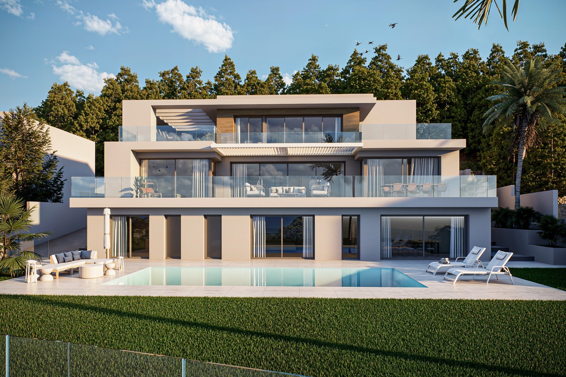 Новое здание - Villa - Altea