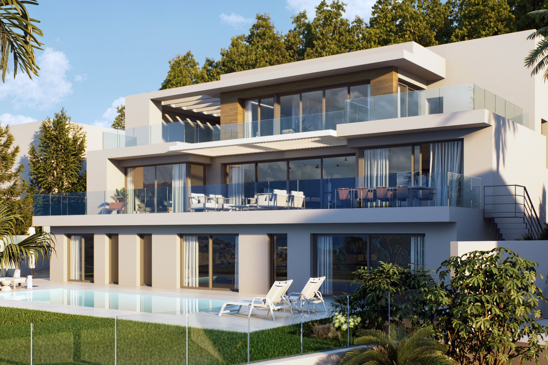 Новое здание - Villa - Altea