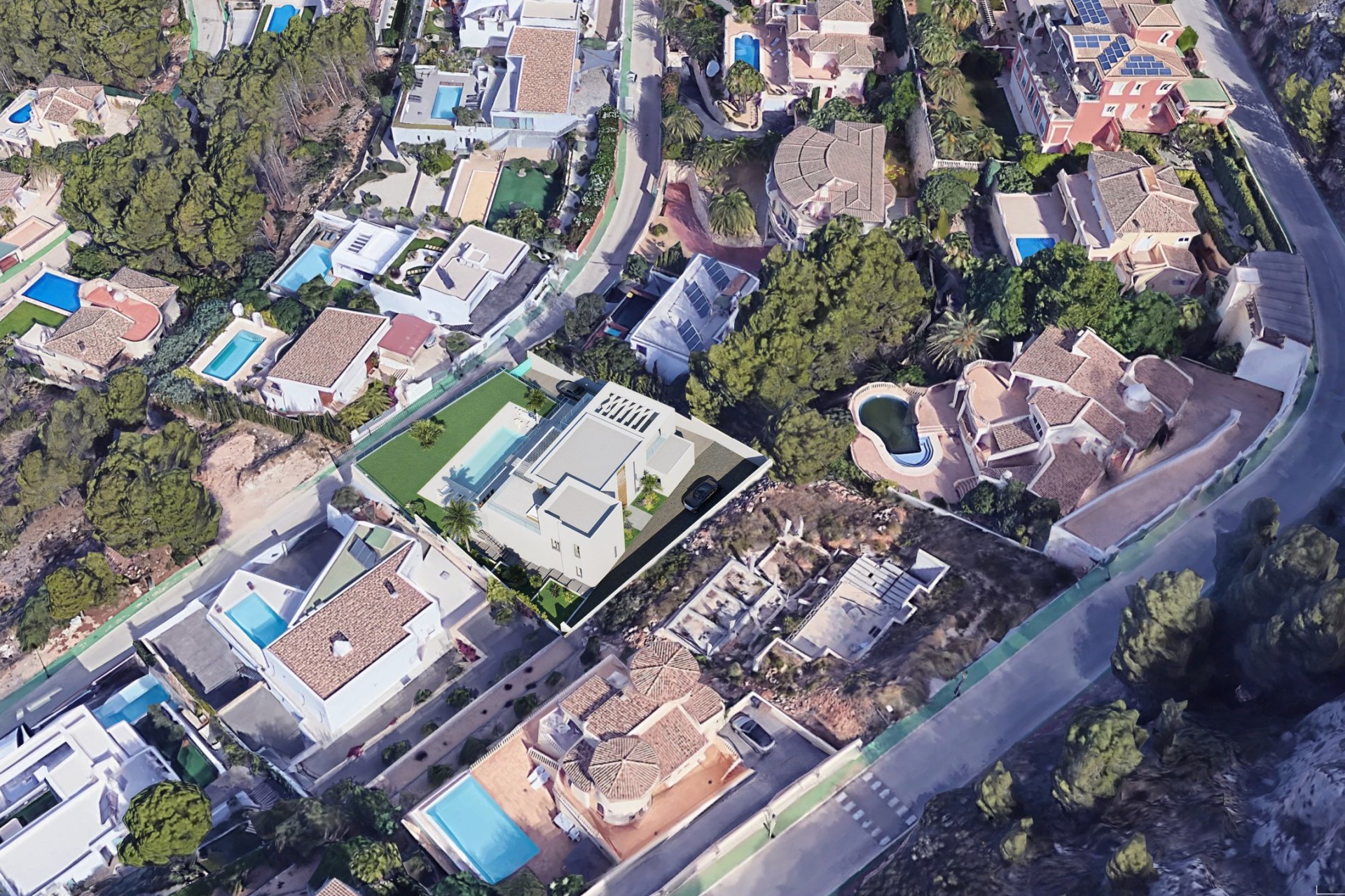 Новое здание - Villa - Altea