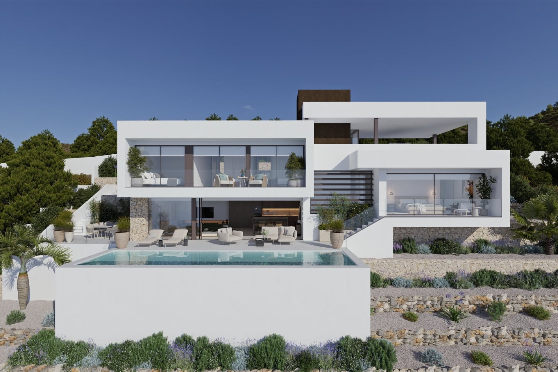 Новое здание - Villa - Altea