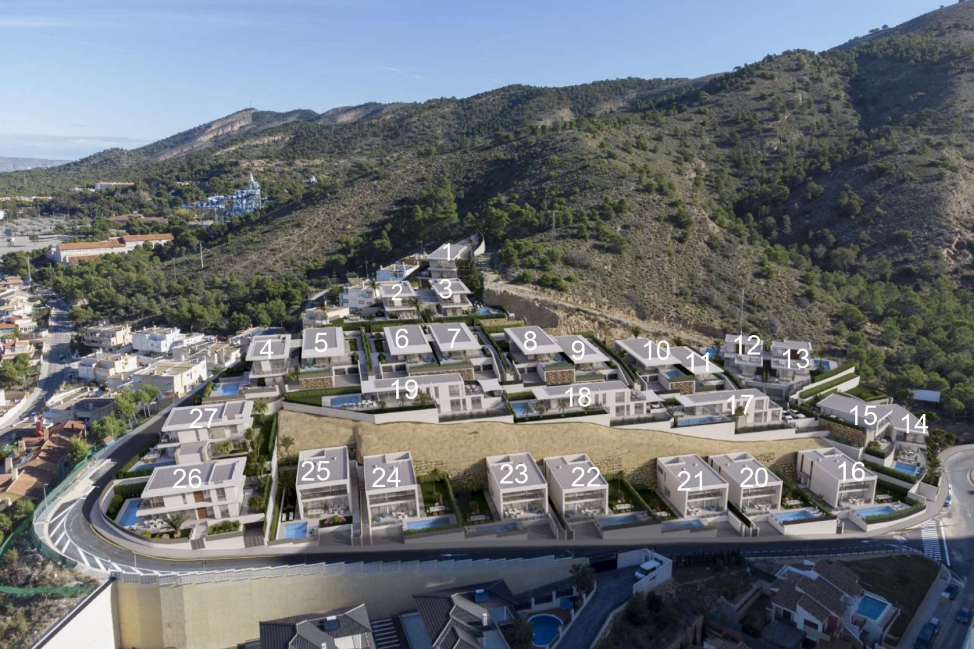 Новое здание - Villa - Benidorm