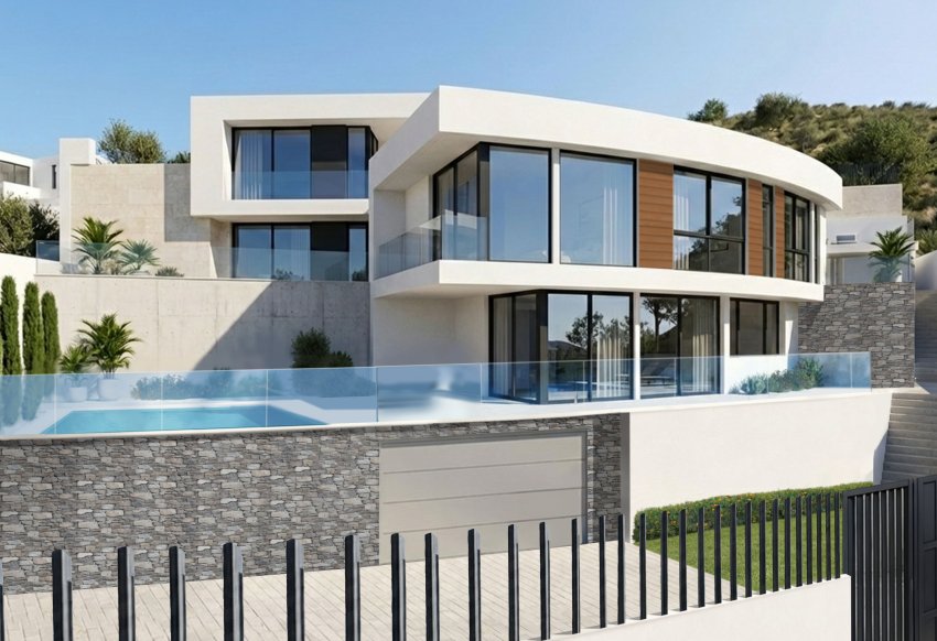 Новое здание - Villa - Benidorm