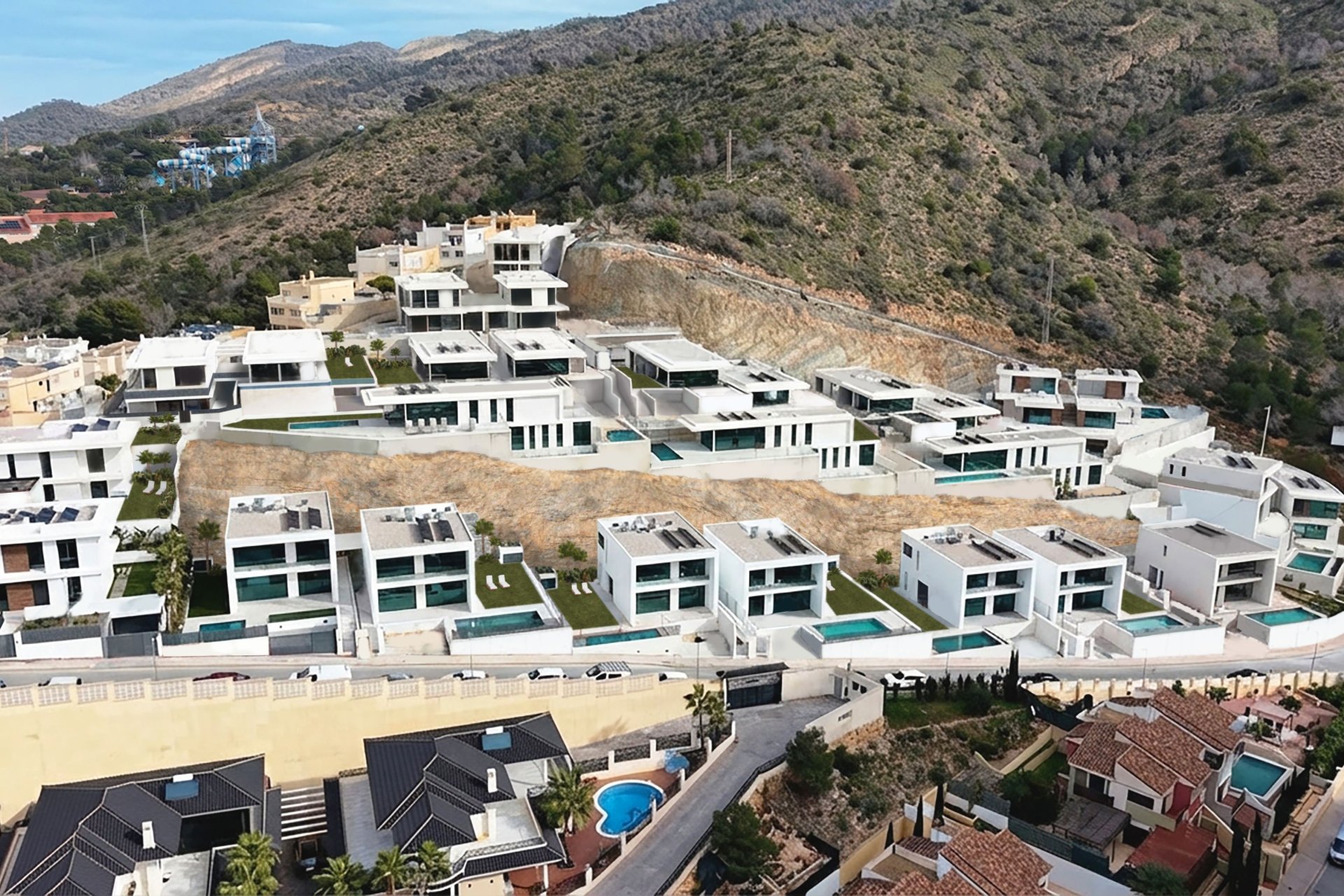Новое здание - Villa - Benidorm