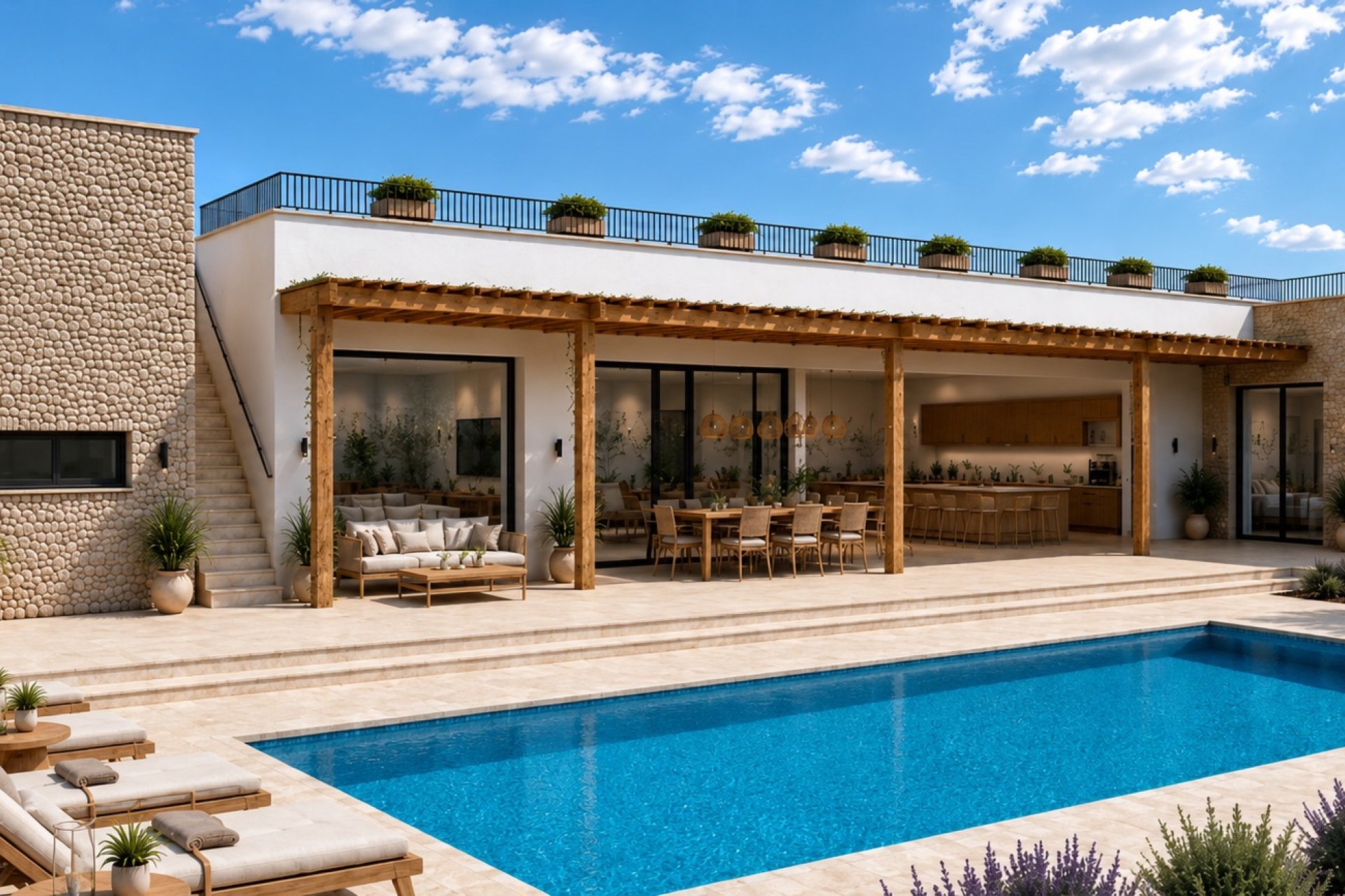Новое здание - Villa - Cabo de Palos