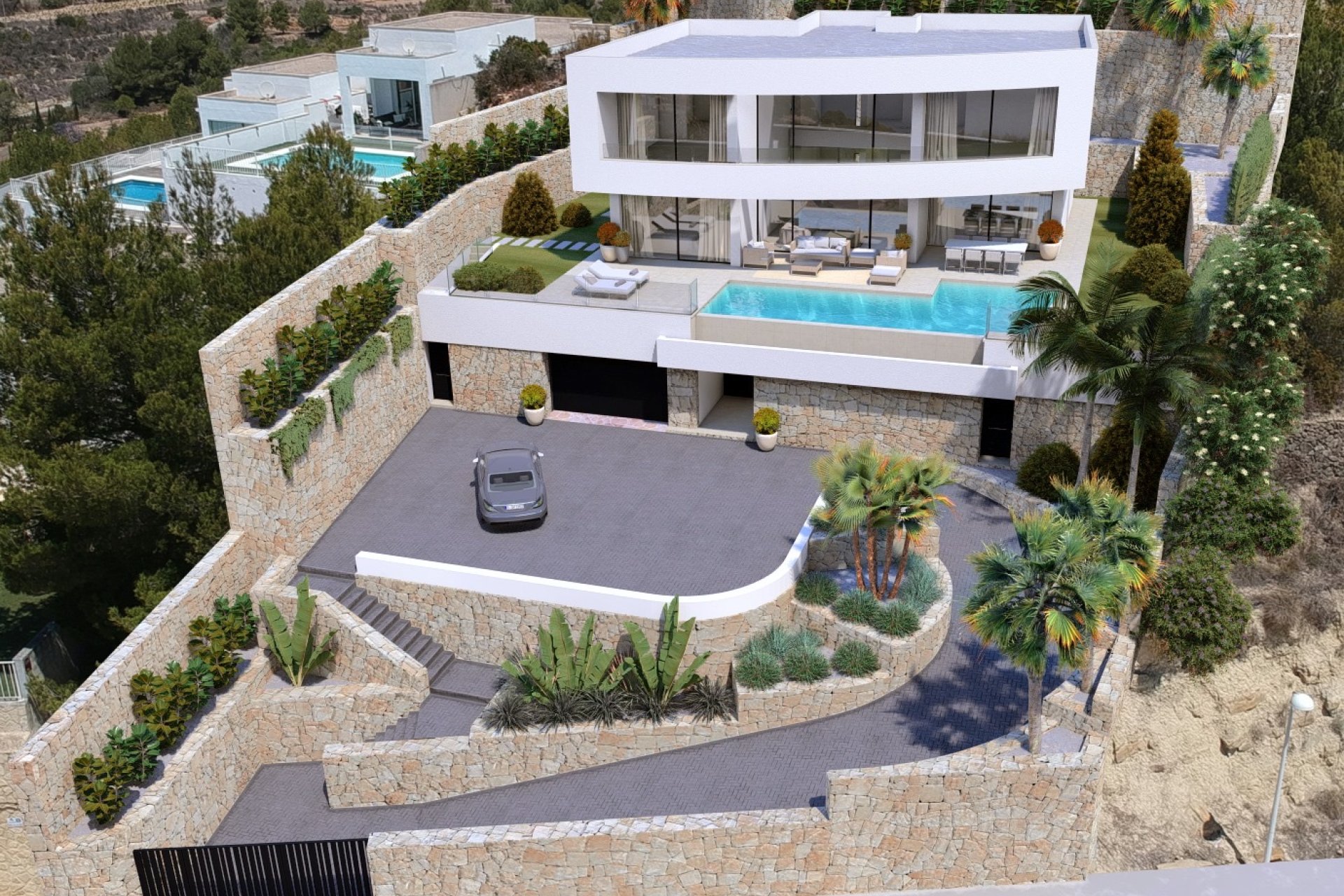 Новое здание - Villa - Calpe