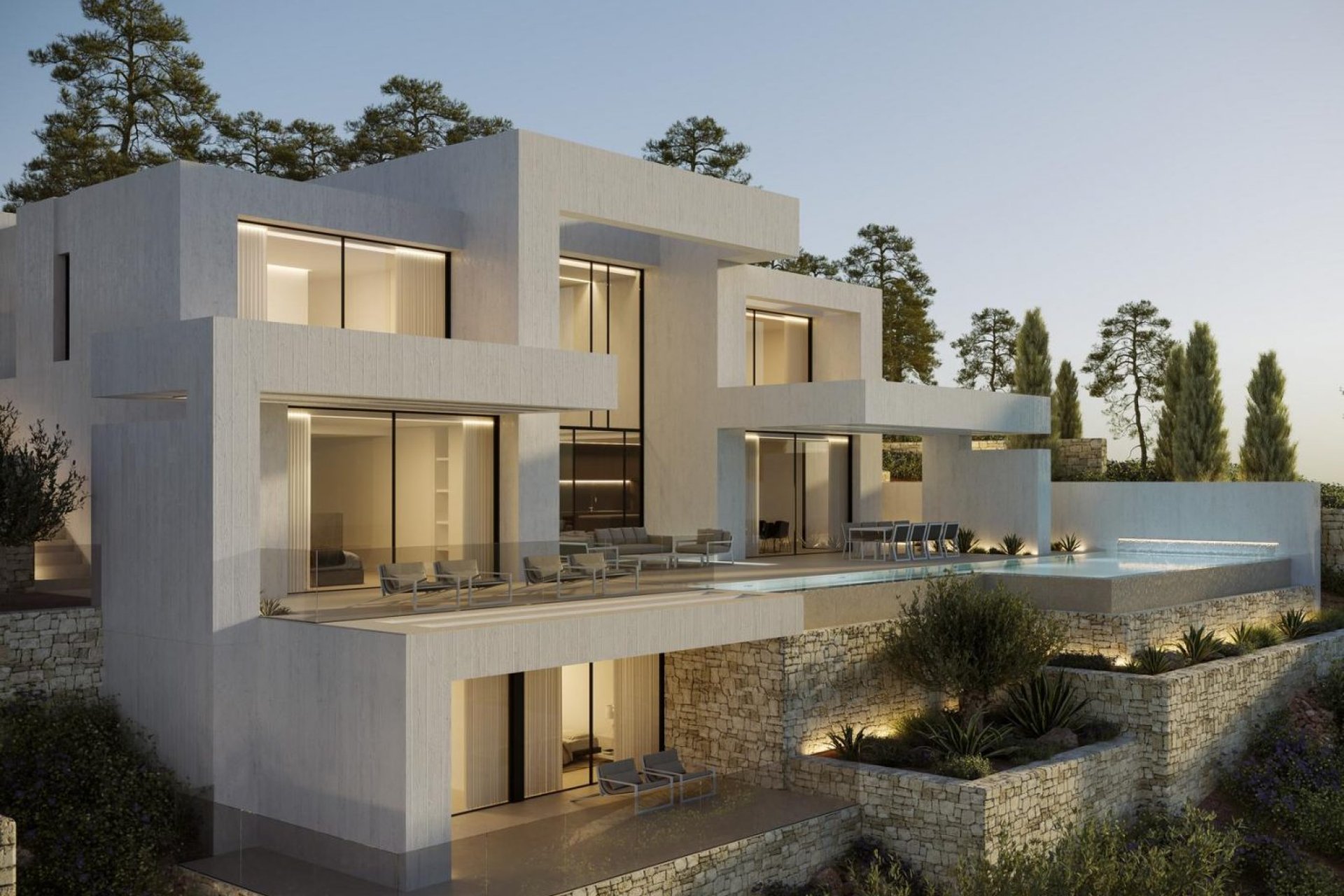 Новое здание - Villa - Jávea