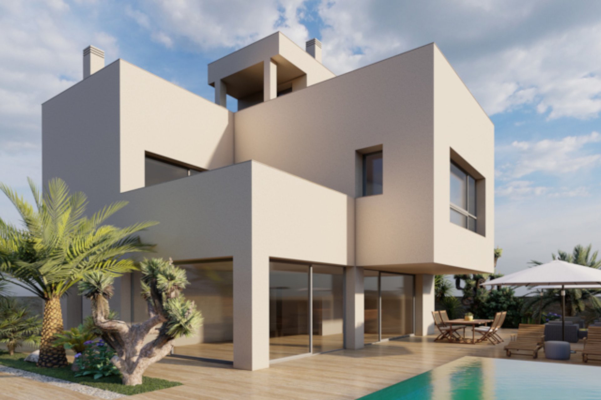 Новое здание - Villa - Pilar de la Horadada