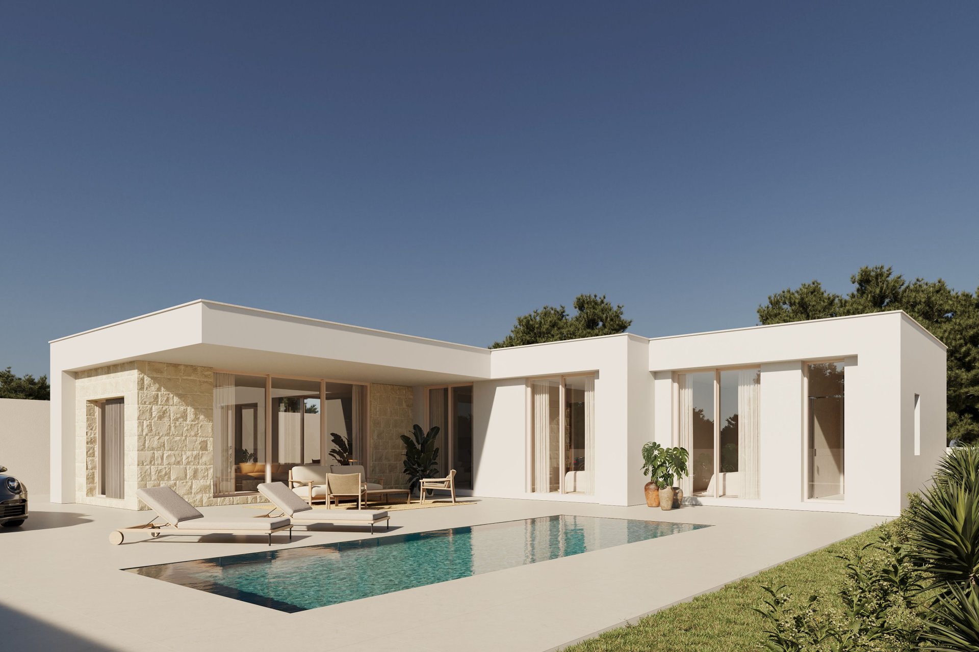 Новое здание - Villa - Polop