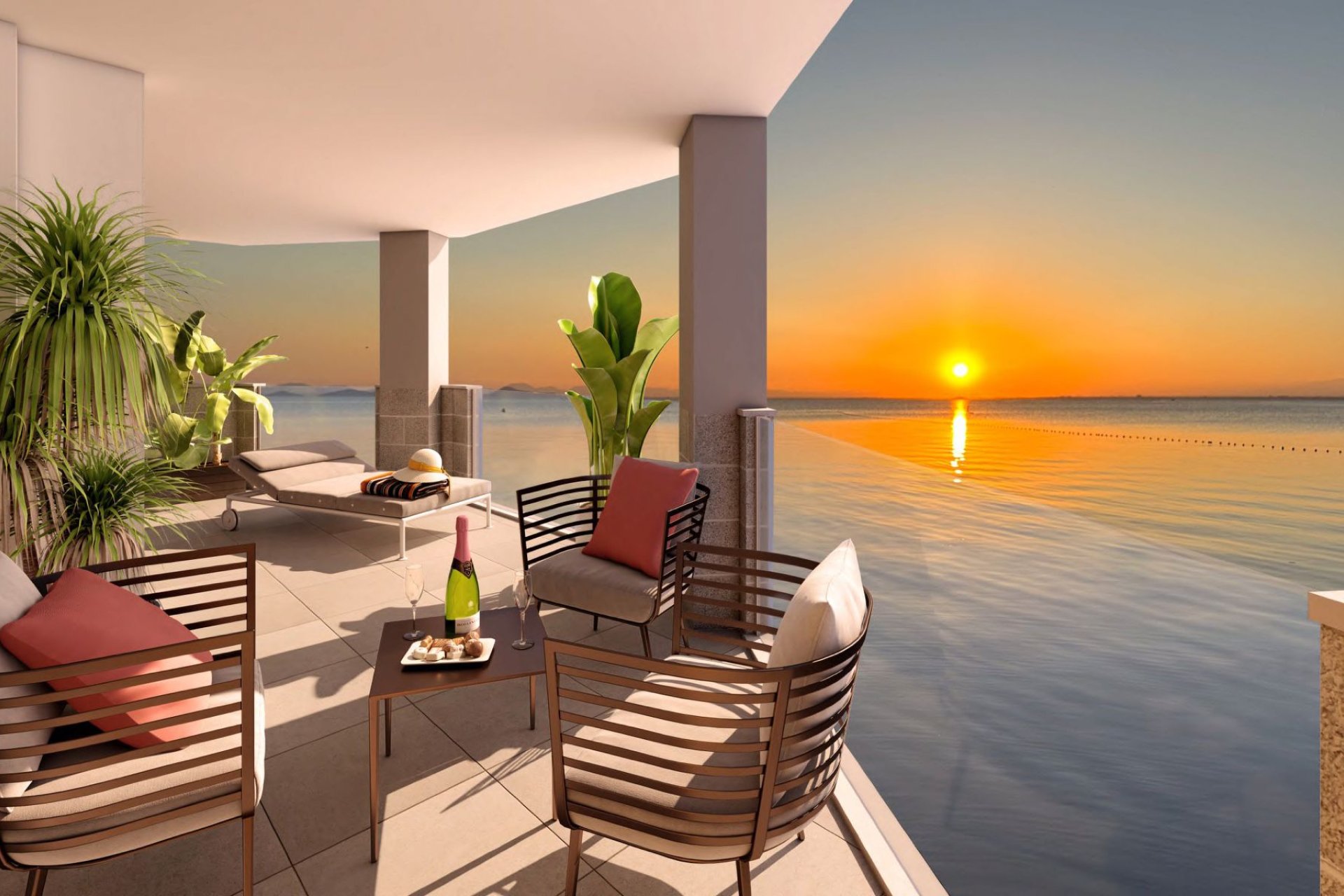 Obra nueva - Ático - La Manga del Mar Menor