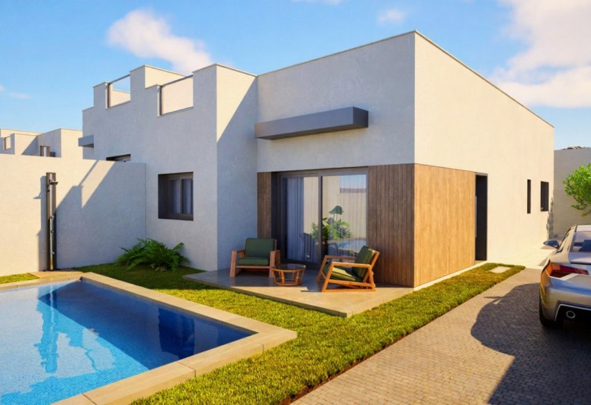 Obra nueva - semi-detached - Mazarrón