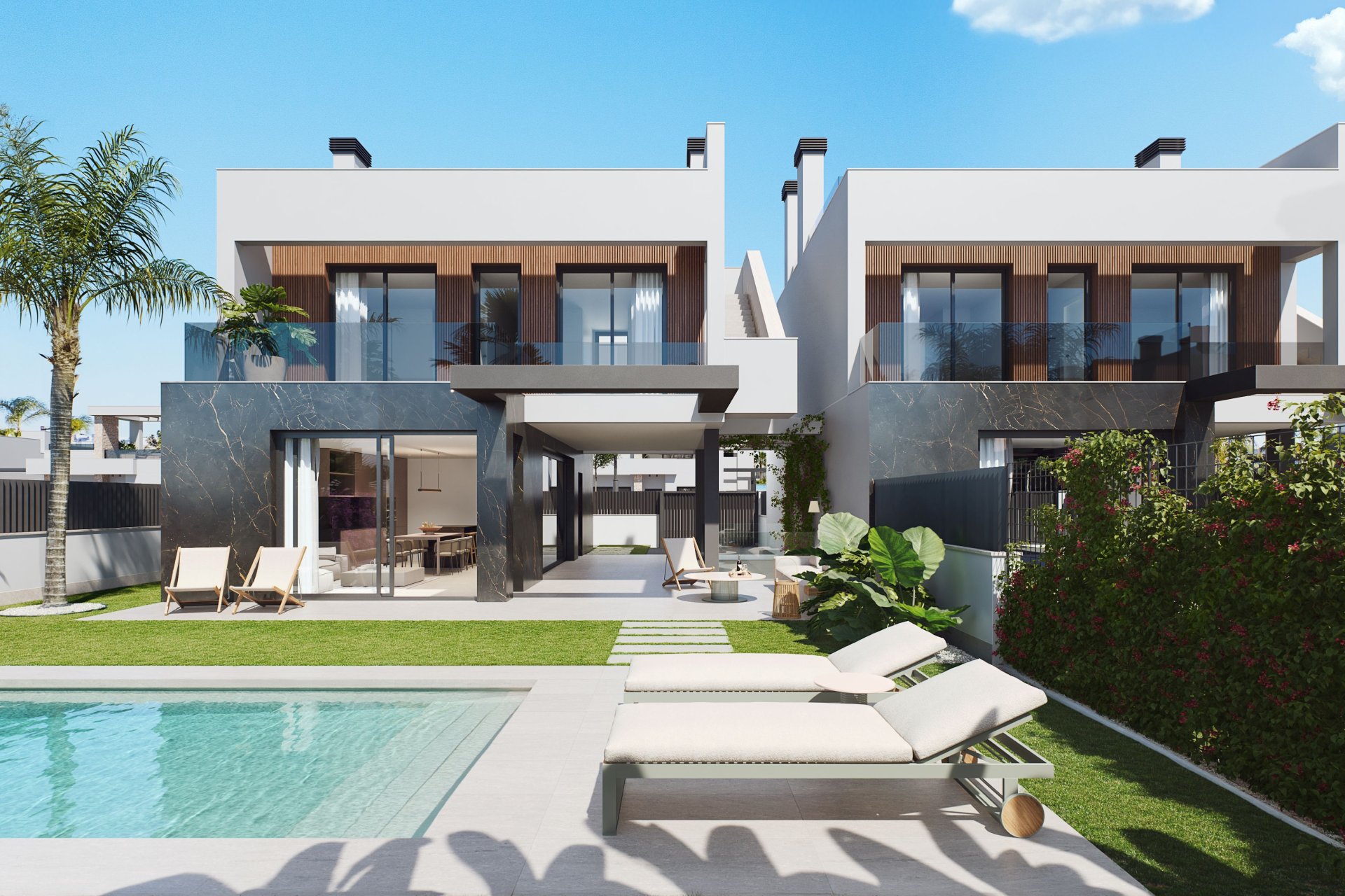 Obra nueva - semi-detached - Santa Rosalía