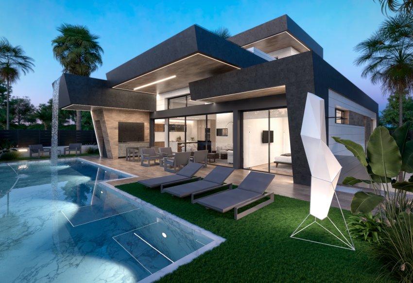 Obra nueva - Villa - Torre-Pacheco