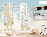 Obra nueva - Ático - La Manga del Mar Menor