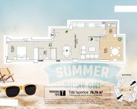 New Build - apartment - La Manga del Mar Menor