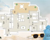 New Build - apartment - La Manga del Mar Menor