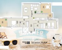 New Build - apartment - La Manga del Mar Menor