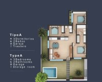New Build - low-bungalow - San Pedro del Pinatar