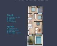 New Build - low-bungalow - San Pedro del Pinatar