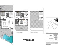 New Build - terraced - Pilar de la Horadada